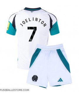 Günstige Newcastle United Joelinton #7 3rd trikot Kinder 2024-25 Kurzarm (+ Kurze Hosen)